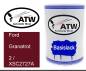Preview: Ford, Granatrot, 2 / XSC2727A: 500ml Lackdose, von ATW Autoteile West.